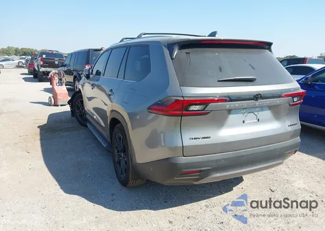 2025 Toyota Grand Highlander Hybrid Limited из США, поврежденный, VIN 5TDACAB52SS054474